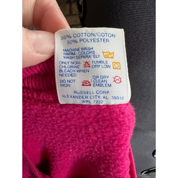 sweatshirt graphic hearts 1980s pink barbiecore - Picture 10 of 10